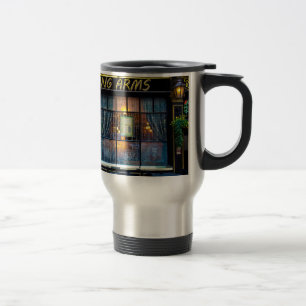 Carp Fishing Arms Pub Travel Mug