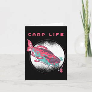 Carp Fishing Card