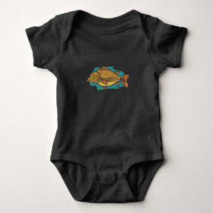 Carp Fishing, Catch Big Fish, Gift For Carp Lover Baby Bodysuit