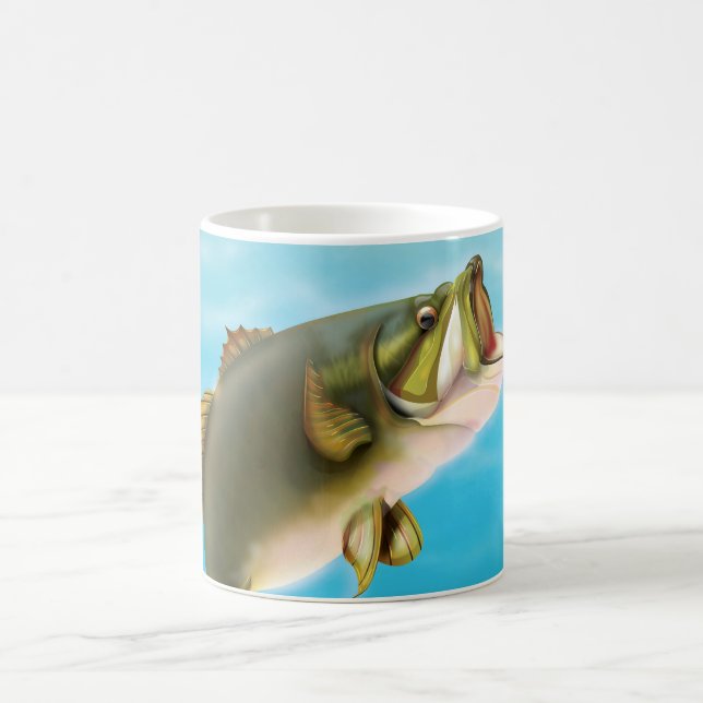 Carp Fishing Coffee Mug (Center)