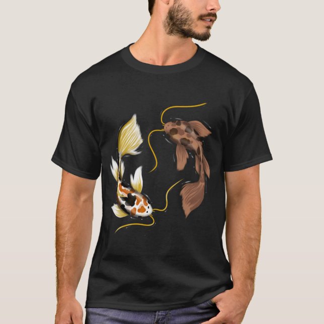 Carp - Koi fish T-Shirt (Front)