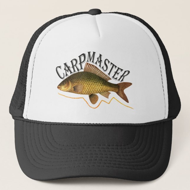 Carp Master Fishing Trucker Hat (Front)