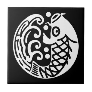 Carp wave tile