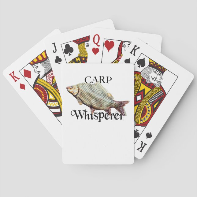 Carp Whisperer Playing Cards (Back)