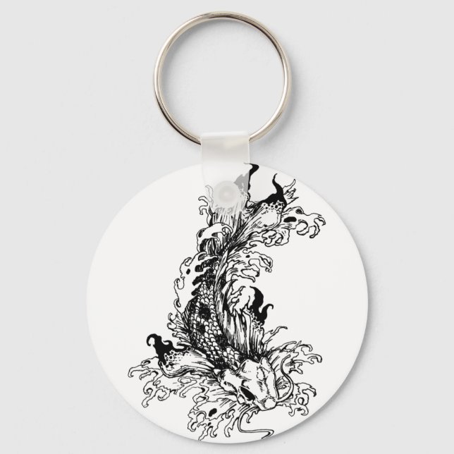 Carpa Koi Keychain (Front)