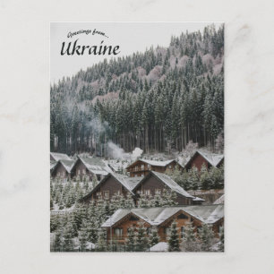 Carpates Ukraine carte postale