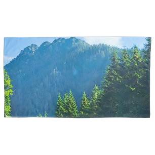 Carpathian Forest Road – Romania Mountain Print Pillowcase