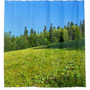 Carpathian Green Meadow – Romania Mountain Print