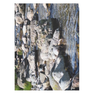 Carpathian Mountain River – Romania Nature Print Tablecloth