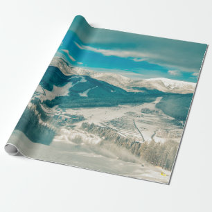 Carpathian mountains nature vacation mountainbeaut wrapping paper