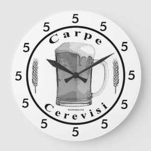 Carpe Cerevisi Toujours 5 Horloge