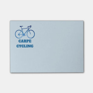 Carpe Cycling, Bicycle Cycling Post-It Notes