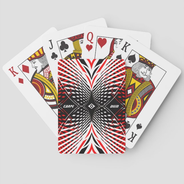Carpe Diem Classic Playing Cards (Back)