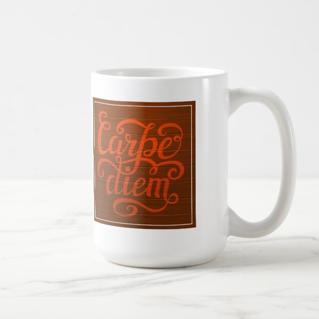 Carpe Diem' Coffee Mug (Right)