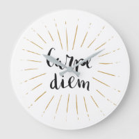 Carpe Diem Hand-lettered Typography Design