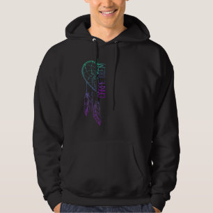 Carpe Diem - Heart Feathers Dreamcatcher 2 - Fan F Hoodie
