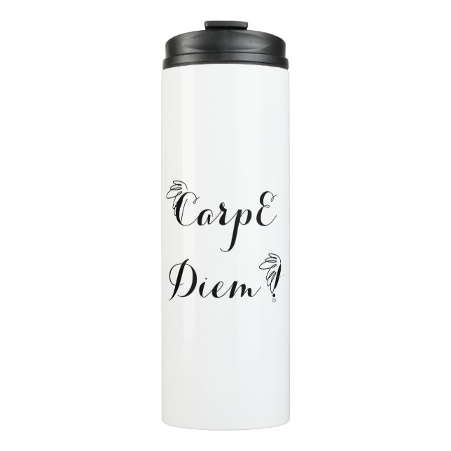 Carpe Diem insulated bottle (Front)
