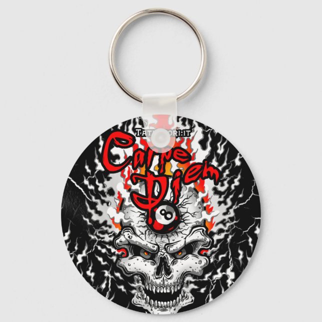 Carpe Diem Keychain (Front)