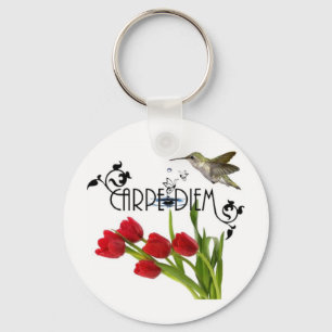carpe diem keychain