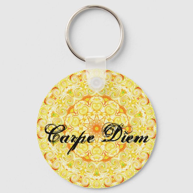 Carpe Diem Keychain (Front)