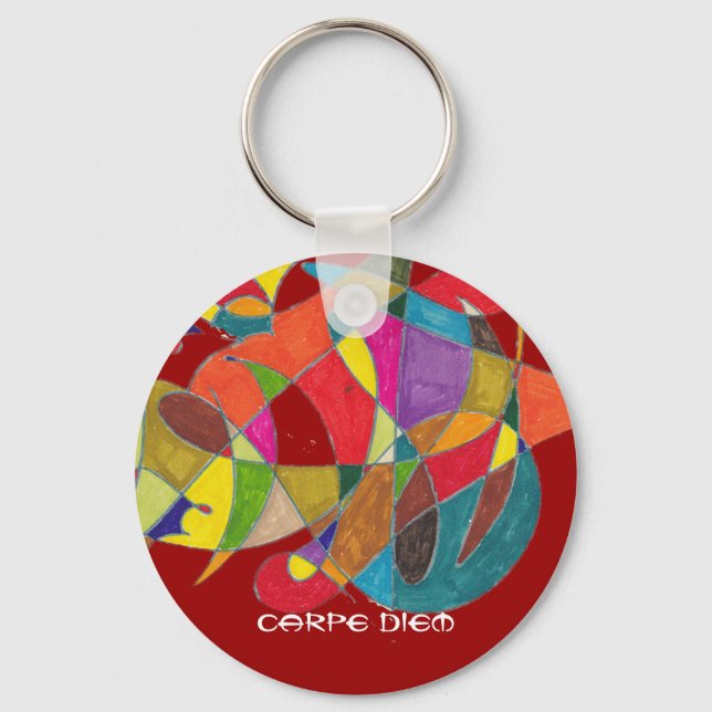 Carpe Diem Keychain (Front)
