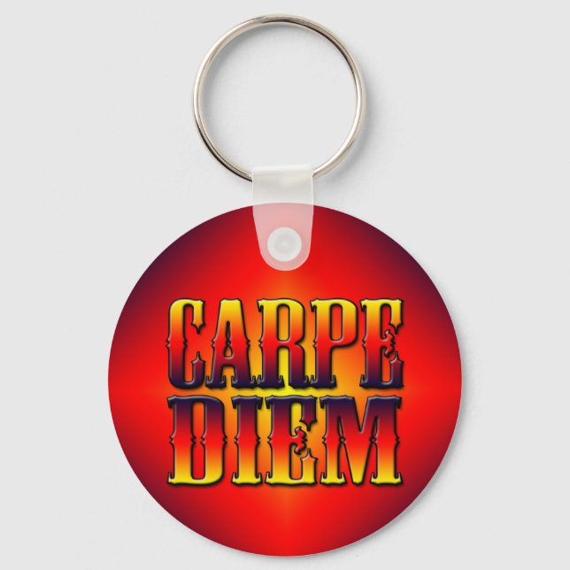 Carpe Diem Keychain (Front)