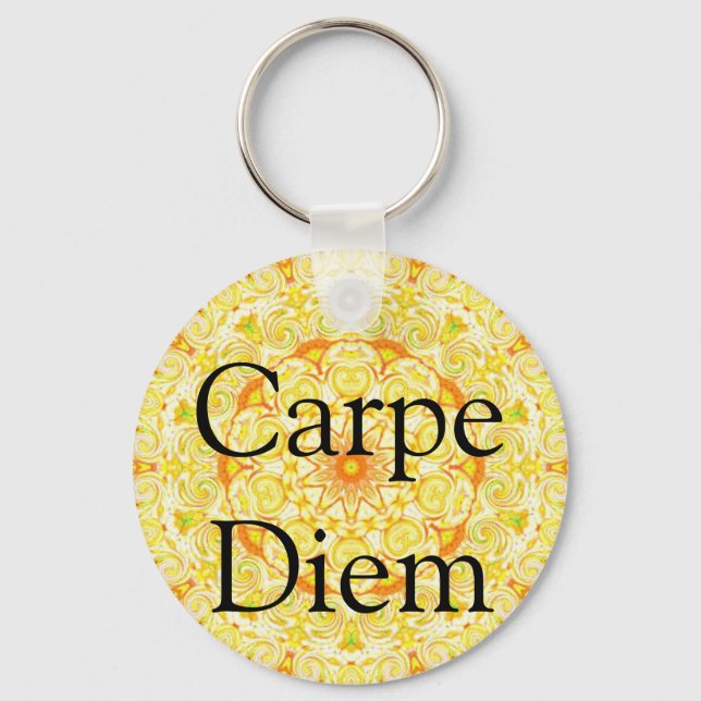 Carpe Diem Keychain (Front)