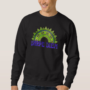 Carpe Diem Latin Indigenous Mandala 6 Fan Fun Sweatshirt