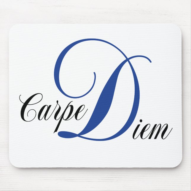 Carpe Diem Mouse Pad (Front)