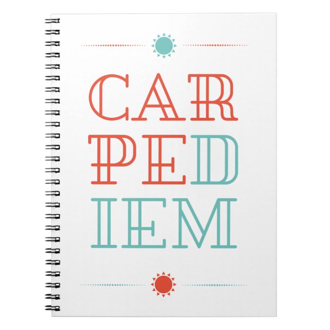 Carpe Diem Notebook (Front)