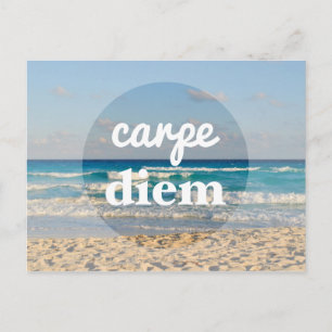 Carpe Diem Postcard