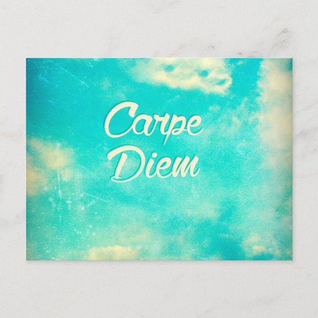 Carpe Diem Postcard (Front)