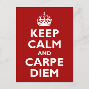 Carpe Diem! Postcard