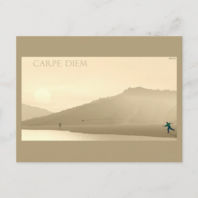 Carpe Diem Postcard (Front)