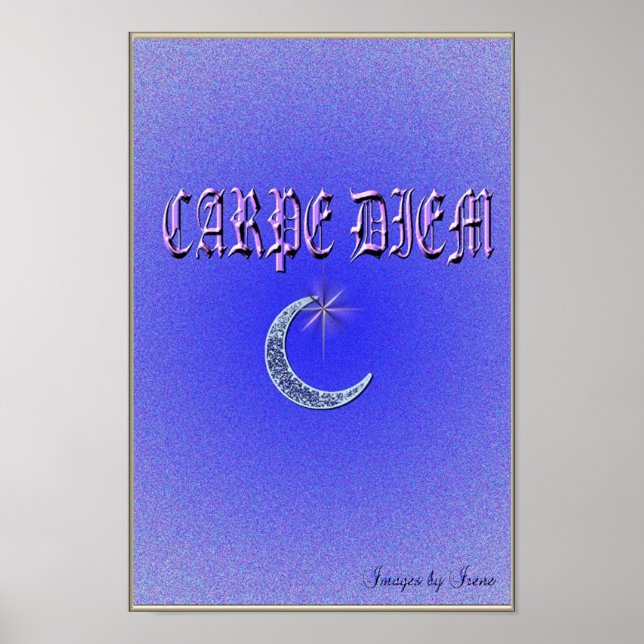 Carpe Diem Poster (Front)
