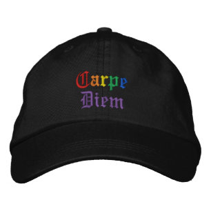 Carpe Diem - Pride Embroidered Hat