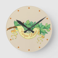 Carpe Diem scroll Latin quote "Seize the day"