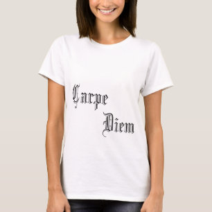 Carpe Diem (Seize The Day) Fitted Tee - Women