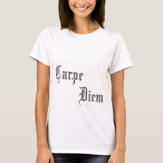 Carpe Diem (Seize The Day) Fitted Tee - Women