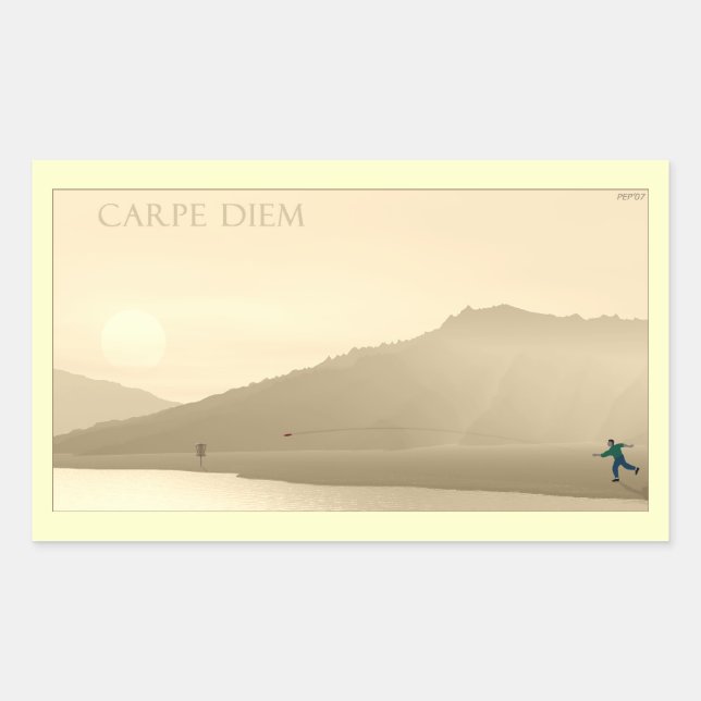 Carpe Diem Sticker (Front)