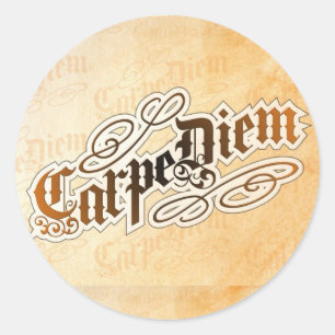 carpe diem stickers