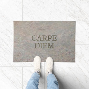 Carpe Diem Stone doormat