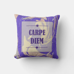 CARPE DIEM THROW PILLOW