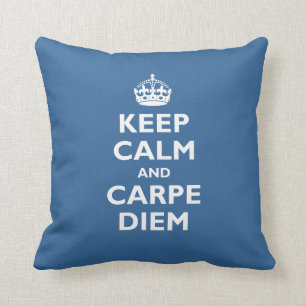 Carpe Diem! Throw Pillow