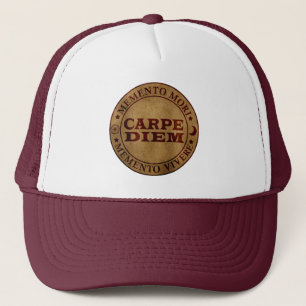 Carpe diem trucker hat