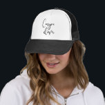 Carpe Diem Trucker Hat<br><div class="desc">Carpe diem, or "seize the day" in latin, a great motivational and inspirational quote to live by.</div>