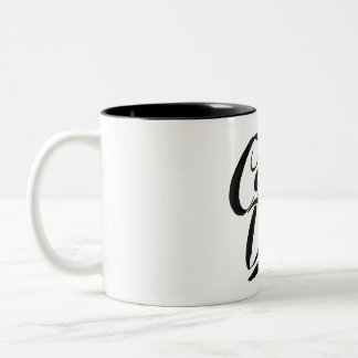 carpe diem Two-Tone coffee mug