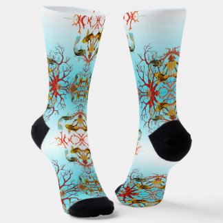 Carpe e coralli socks