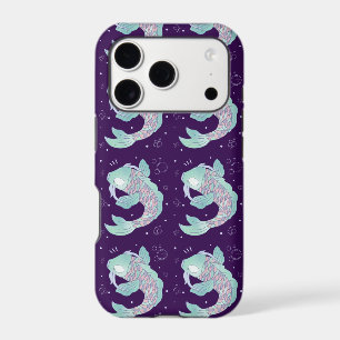 Carpe Koi Pastel Art Populaire Fantaisiste Sous-