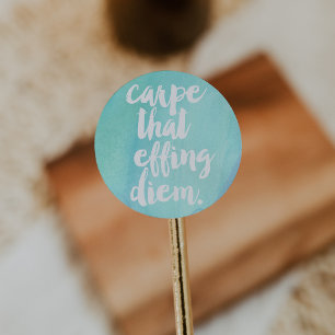 Carpe Les Stickers De Citation Diem Efficaces Aq